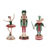 Nutcracker Soldier, Mouse & Ballerina Figurines (Set of 3)
