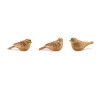Metallic Bird Figurine (Set of 6)