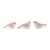 Glittered Bird Figurine (Set of 6)
