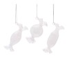 Glass Candy Ornament Set of 24
