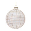 Glass Ball Ornament Set of 6 4"