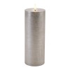 Metallic FIA Wick LED Candle (Set of 2)