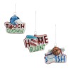 Glass Sports Ornaments (Set of 12)