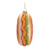 Glass Hot Dog Ornaments (Set of 12)