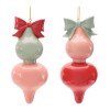 Resin Finial Ornaments (Set of 4)
