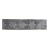 Snowflake Wired Ribbon 4" x 5 Yds.