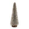 Glitter Iron Christmas Tree 17.5"H
