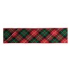 Holiday Plaid Wired Ribbon 4" x 5 Yds.