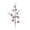 Snowy Pine Cone Twig Spray (Set of 2)