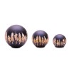 LED Frosted Pine Tree Globe (Set of 2)