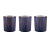 Patterned Glass Votive Holder (Set of 3)