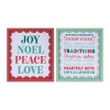 Framed Christmas Sentiment Wall Art (Set of 2)