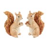 Woodland Squirrel Figurines (Set of 2)