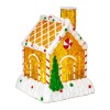 LED Gingerbread House Snow Globe Decoration