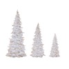 Embossed Christmas Tree (Set of 3)