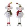 Holiday Plush Mouse Figurines (Set of 2)