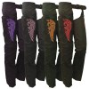 Ladies Textile Chaps with Embroidery(various colors)