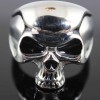Stainless Steel Men\'s Punisher Skull Ring