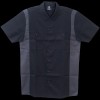 Men\'s Work Shirts Black with Grey sides