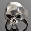 Stainless Steel Men\'s Vampire Skull Ring