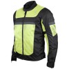 Windbreaker HiVis Mesh/Textile CE Armor Motorcycle Jacket