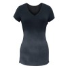 Ladies Shredded Back SS Shirt