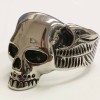 Stainless Steel Men\'s Life After Death Ring