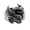 Stainless Steel Men\'s Live To Ride Ring
