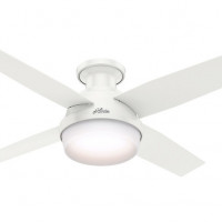 Hunter Fan Dempsey 4 Blade Indoor White Ceiling Fan