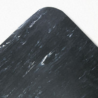 Crown Cushion-Step Mat- Rubber- 36 x 60- Marbleized Black