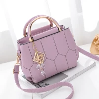 Lux Look Fashion Handbags Women Bags Shoulder Bags Chic Bags Understated Lilac