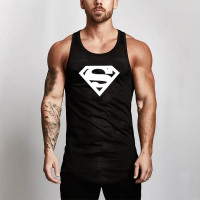 Men's Muscle Tee  Superman Round Neck - Sleeveless Tank Top