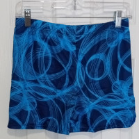 Boys Swim Shorts  Swimming Trunks Tropical Pattern Elastic Waist Blue