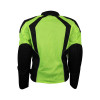 Womens Advanced 3-Season CE Armor Hi-Vis Mesh Motorcycle Jacket