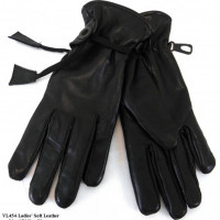 Ladies Soft Leather Lined Riding Gloves