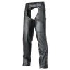 Pant Style Zipper Pocket Naked Cowhide Leather Chaps