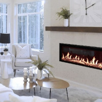 Modern Flames Orion Slim HelioVision Linear Electric Fireplace Multiple sizes & Flame Colors