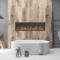 Modern Flames Landscape Pro Slim Linear Electric Fireplace-Multiple Sizes & Flames-Remote Controlled