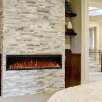 Modern Flames  Spectrum Slimline Virtual Electric Linear Fireplace-Touch Screen Controls- Multiple Sizes
