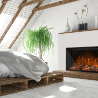 Modern Flames Redstone Series Built-in Electric Fireplace Customizable Flame Color, Multiple sizes