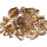Modern Flames Reflective Fire Glass  Terra Copper 1/2" - A high-quality decorative fire glass.