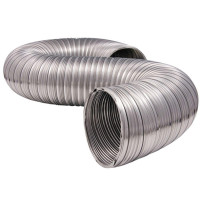 Monessen 4" Uninsulated Flex Duct  for Outside Air - Includes Two 42" (1065mm) Sections
