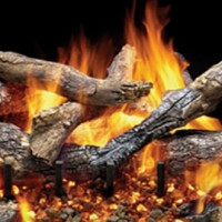 Majestic Fireside Grand Oak Gas Log Sets: life-like realism and exquisite detail providing an inviting fireside experience