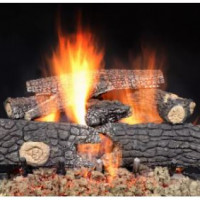 Majestic Fireside Realwood Series  Available in Natural Gas and Propane - Up to 74 000 BTUs