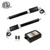 Aleko ETL Listed Basic Kit Swing Gate Opener for Dual Swing Gates up to 900 lbs