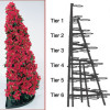 Creative Display 6.5 ft. Half Round