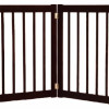 Dynamic Accents - 32 Inch 2 Panel Free Standing EZ Gate - Black