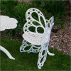 Flower House Butterfly Chair White