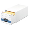 Fellowes Stor/Drawer Steel Plus Storage Box Check Size Wire White/Blue 12/Ctn