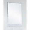Bellaterra Home 22 in. Wood Framed Mirror